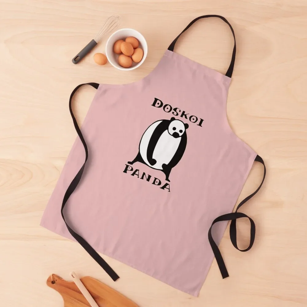 Doskoi Panda Apron House Things For Home And Kitchen bib women's work Home Cleaning Apron