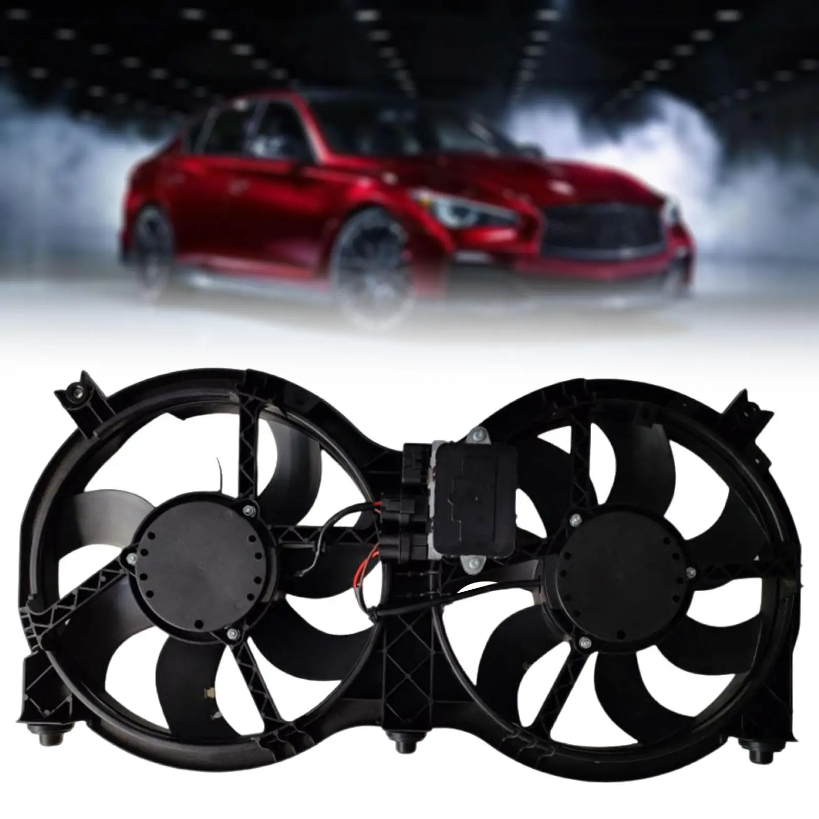 Radiator Fan Assembly Tyc623760 Sturdy for Infiniti QX60 3.5L 2014-2019