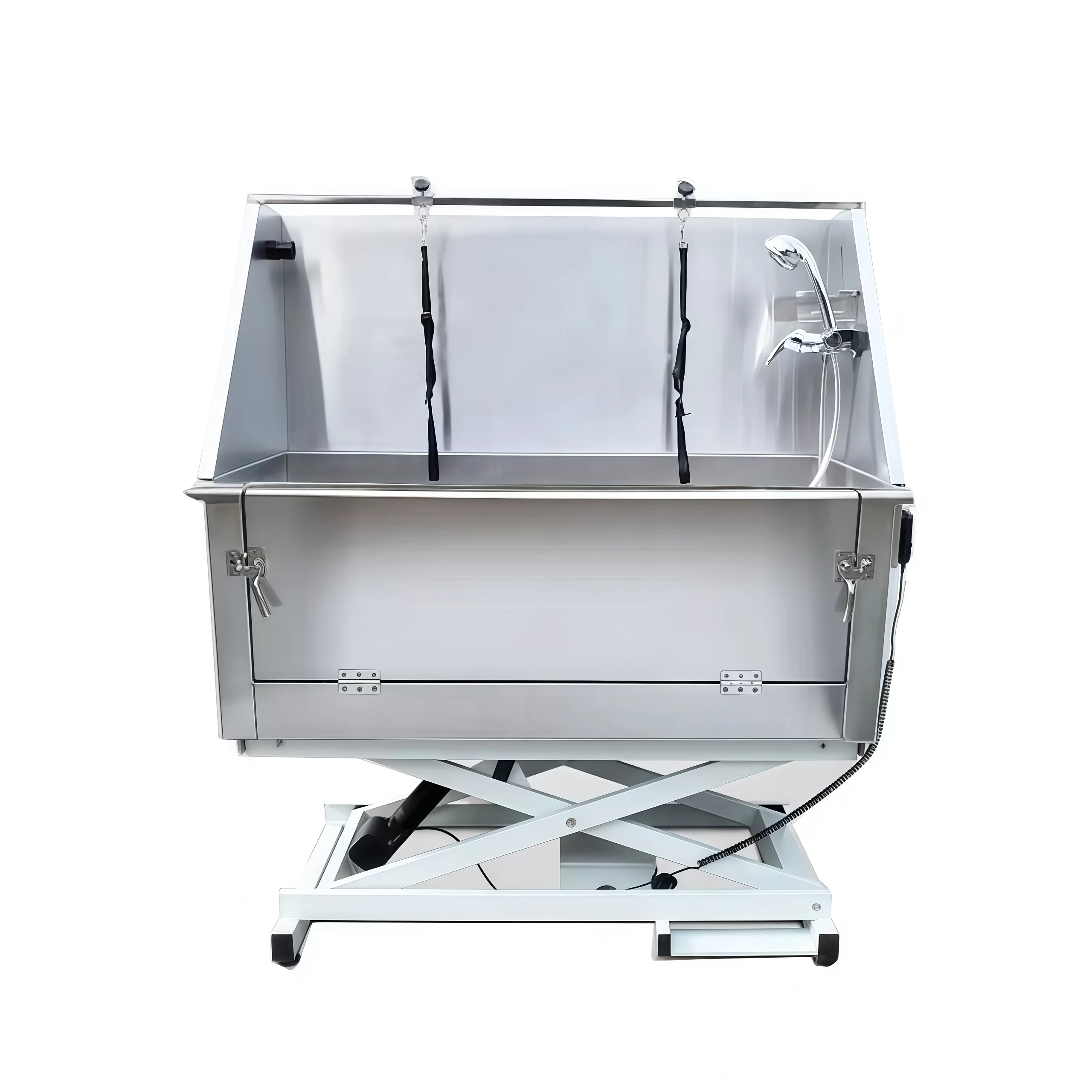 

H-105E Stainless Steel Dog Bathtub Electric Dog Grooming Bath Pet Bathing Station with Lifting Function for Large Dogs