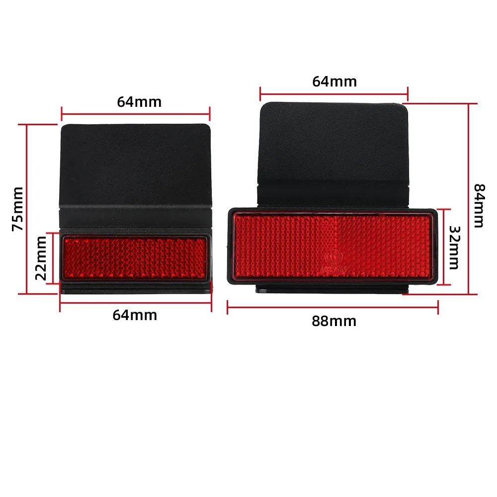 Universal For SUZUKI GSXR 125/150/600/750/1000 GSX-R Motorcycle Rear Plate License Holder Parts Extend Tail Reflector 6
