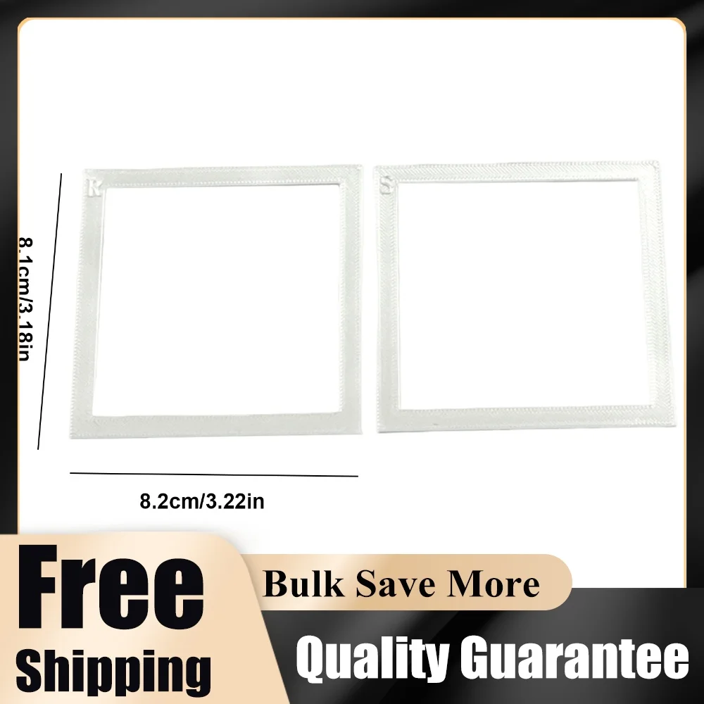 2Pcs Diamond Art Square Auxiliary Frame 3D Printing Diamond Art Desk Positioning Frame for Handicraft Enthusiasts Gift