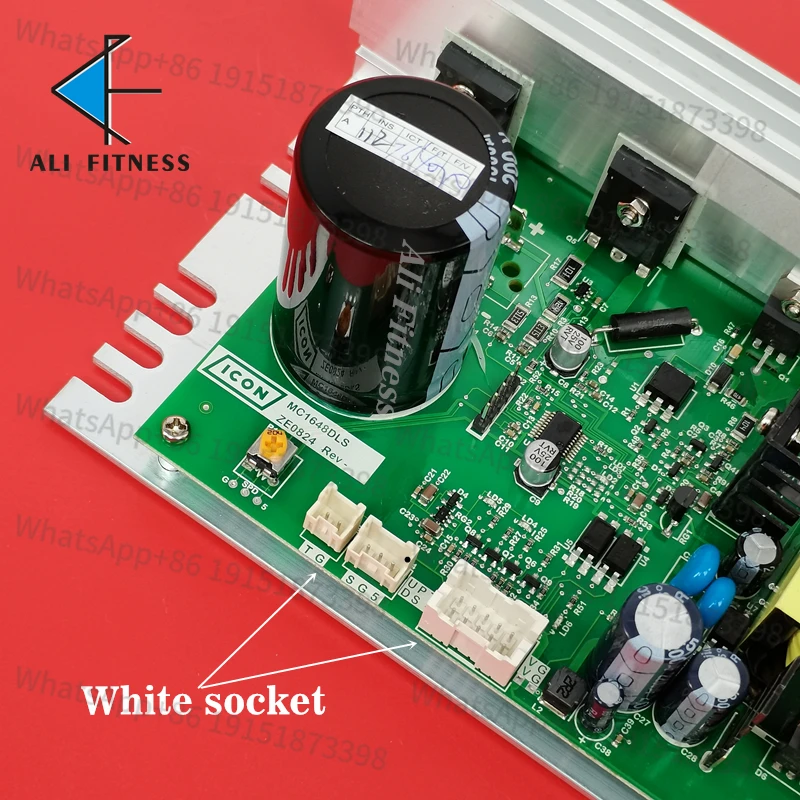Placa de Control del controlador del Motor de la cinta de correr MC1648DLS ZE0824 controlador de placa de circuito Rev para cinta de correr de gimnasio ProForm NordicTrack Golds