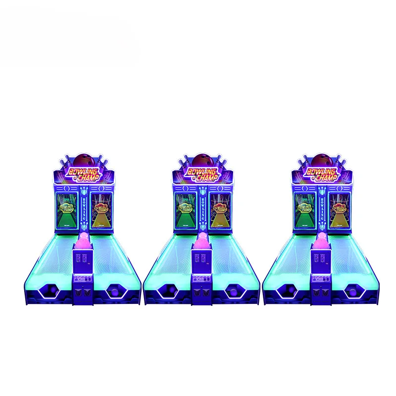 Commercial Bowling Game Machine Interactive Sports Arcade Equipment for Family Entertainment Centers