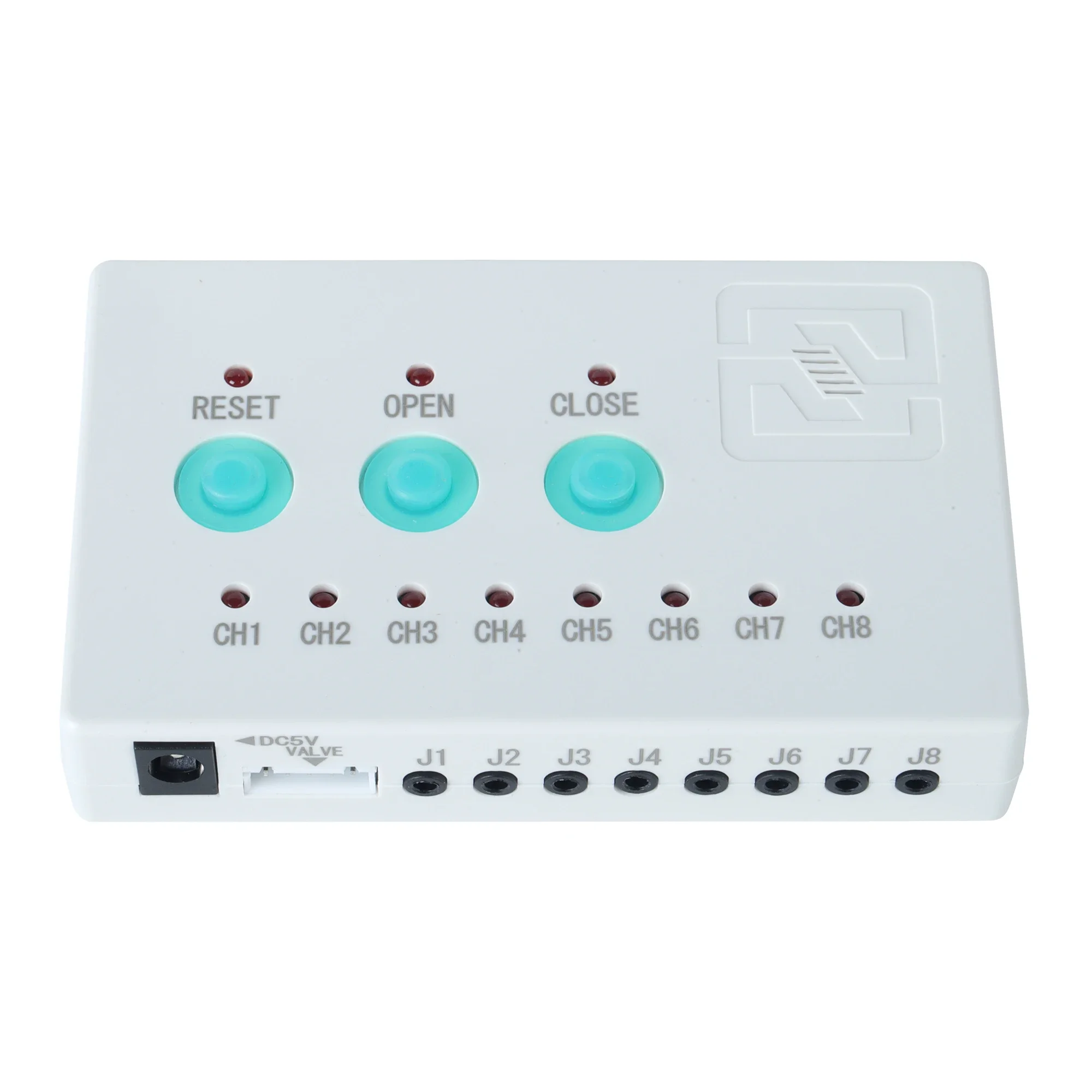 Water Leak Control Unit 110-240V 5V EU/US Plug with 8pcs Water Sensor Jack Home Security Protection