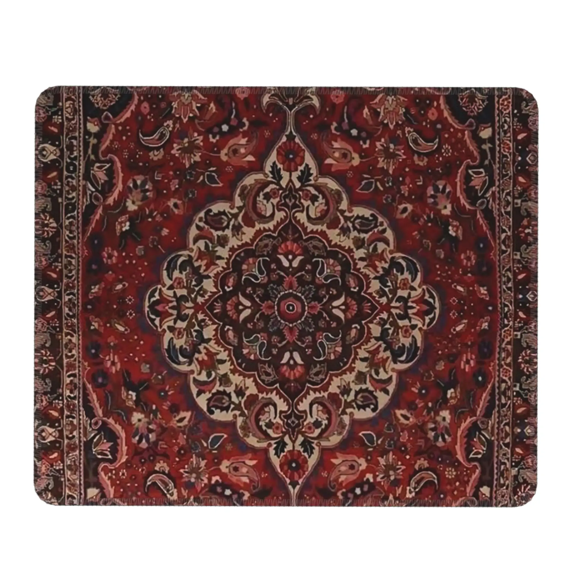Persian Ethnic Traditional Print Mouse Pad Computer Keyboard Mouse Mat Gaming PC Laptop Desk Mat Office Table Mats