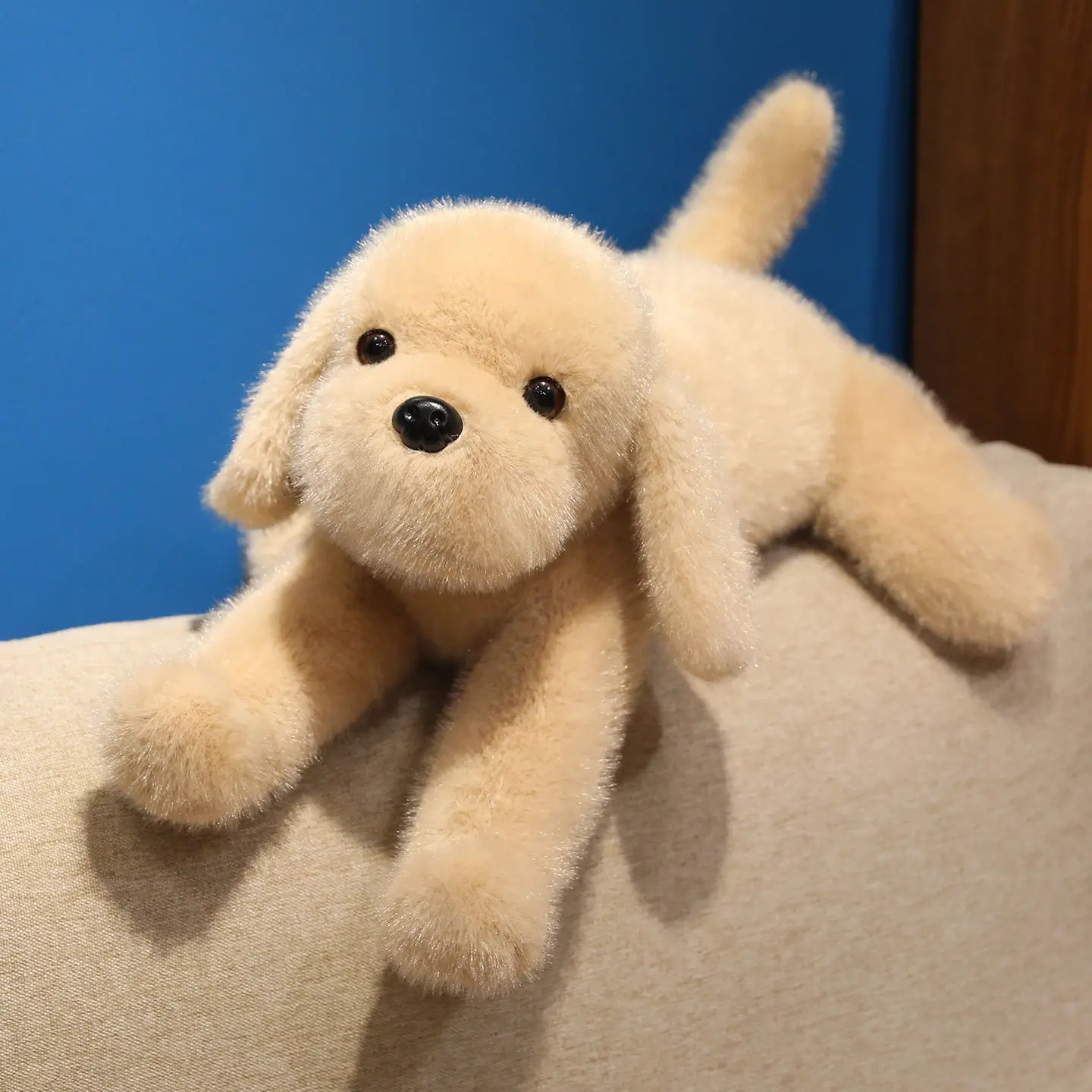 

Cute Cartoon Soft Dog Plush Toy 30/40cm Stuffed Animal Pillow Kawaii White Brown Puppy Doll Home Decor Gift for Children Boys