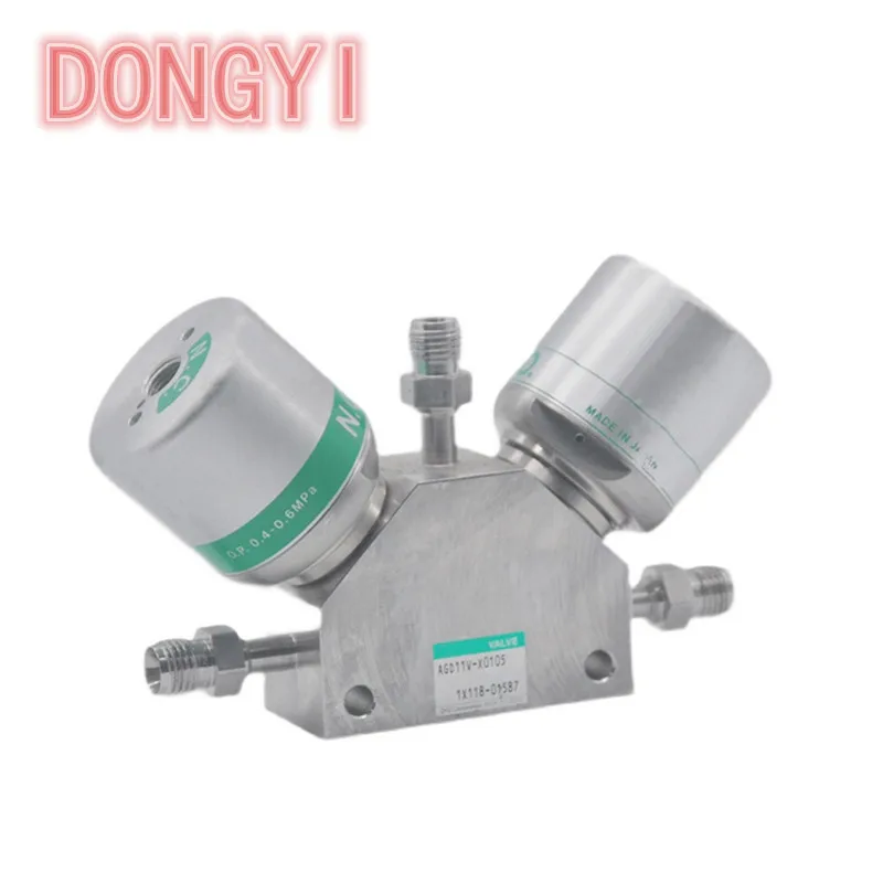 

Vacuum type V-type stainless steel diaphragm valve AGD11V-X0105