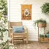 Spooky Season Pumpkin Ghost Garden Flag 12x18 Inch Double-Sided jjp