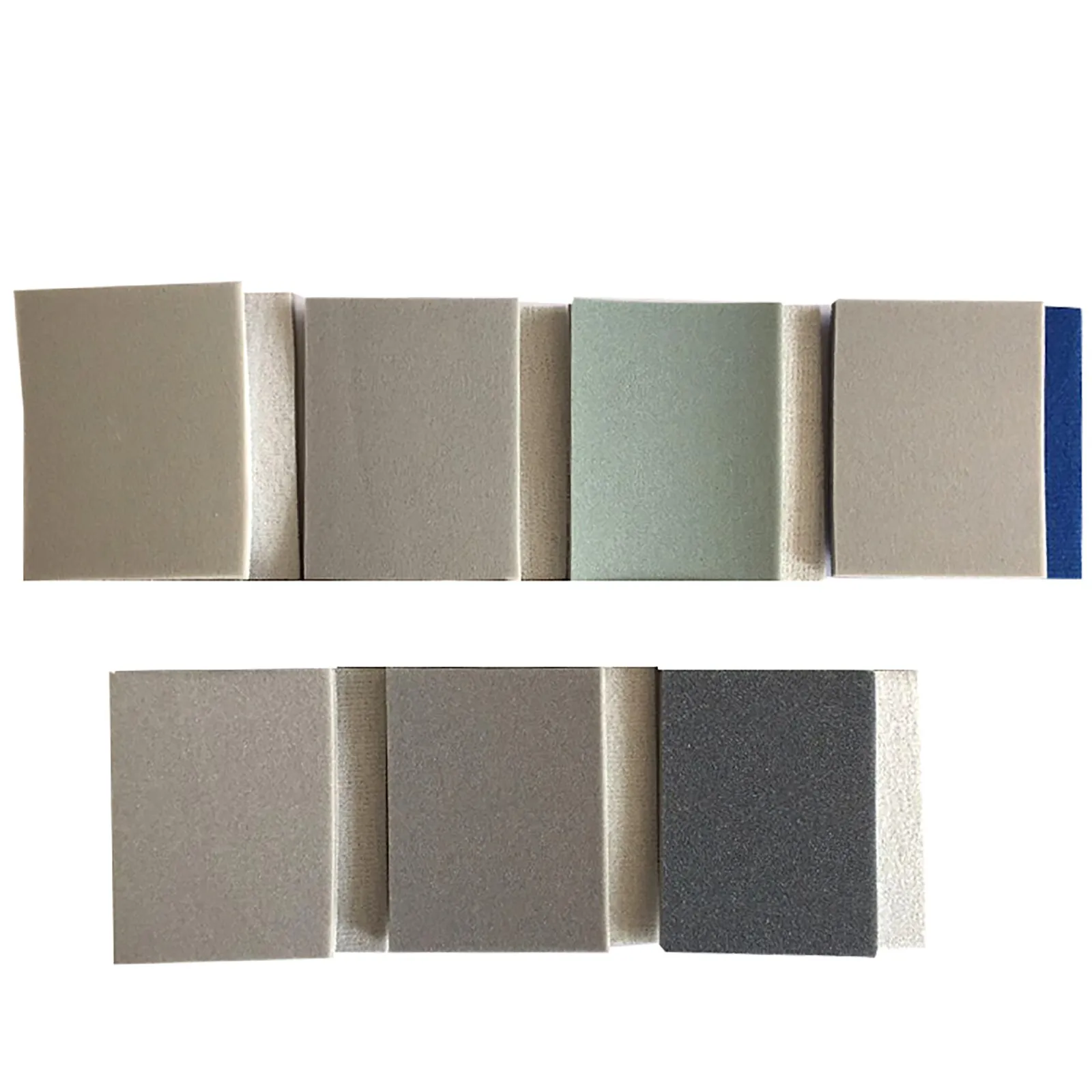 75*100Mm Khô Ướt Giấy Nhám Nhám Tấm Mút Xốp Móc Vòng Cát Giấy