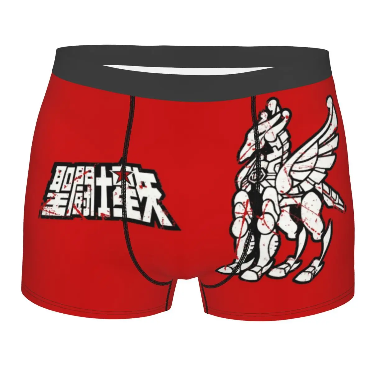 

Нижнее белье Knights Of The Zodiac Saint Seiya Pegasus Fantasy, мужские шорты-боксеры с принтом по индивидуальному заказу, трусы, мягкие трусы