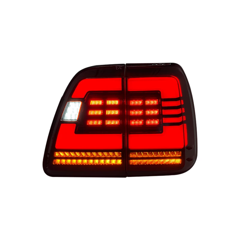 

Zhengwo модифицированные светодиодные задние фонари для Land Cruiser LC100, задний фонарь 1998-2007 года, индивидуальный задний фонарь, модный задний фонарь для автомобиля