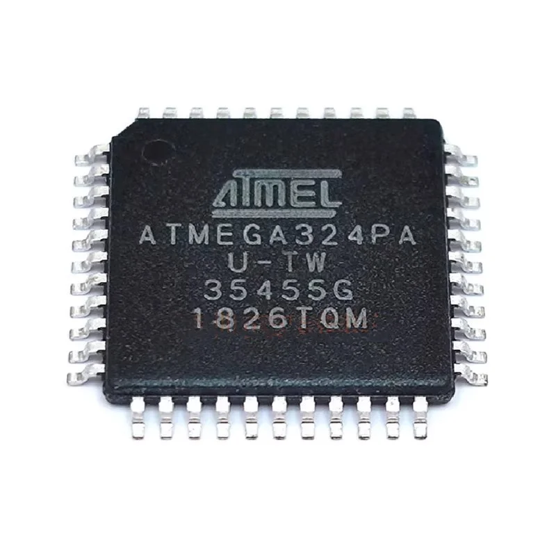 1pcs Chipset New and Original ATMEGA324PA-AU TQFP44  8-bit Microcontrollers - MCU AVR 32KB 1KB EE 20MHz 2KB SRAM 5V