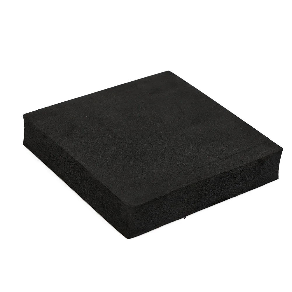 4 stücke Anti-Vibrations-Pad Schwamm Anti-Vibrations-Pads Quadrat Universal leise praktische tragbare Leicht gewicht für Trockner Kühlschrank
