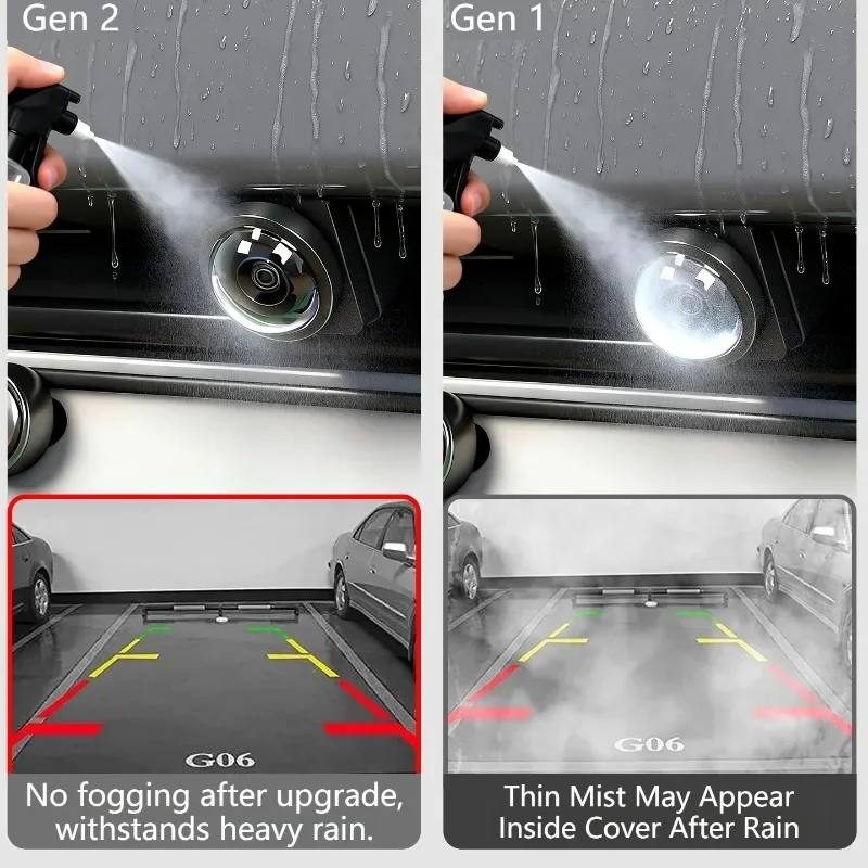 Car Camera Protective Cover 360 View Lens Waterproof Cap Anti Dust Scratch Exterior Mod Accessories For Toyota RAV4/Wildlander