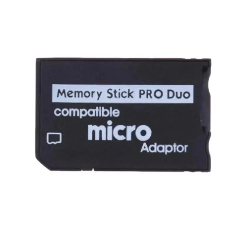 For PSP 1000/ 2000/ 3000 Memory Stick Pro Duo Card Reader Adapter for PSP Series Micro SD TF To MS Card Adapter Converter
