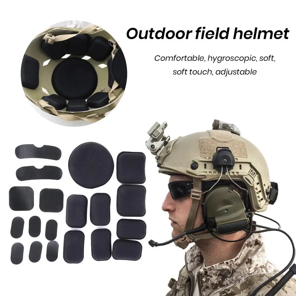 Cotton Universal Helmet Padding Wear-resistant Multipurpose Convenient Universal Foam Helmet Padding Cushion