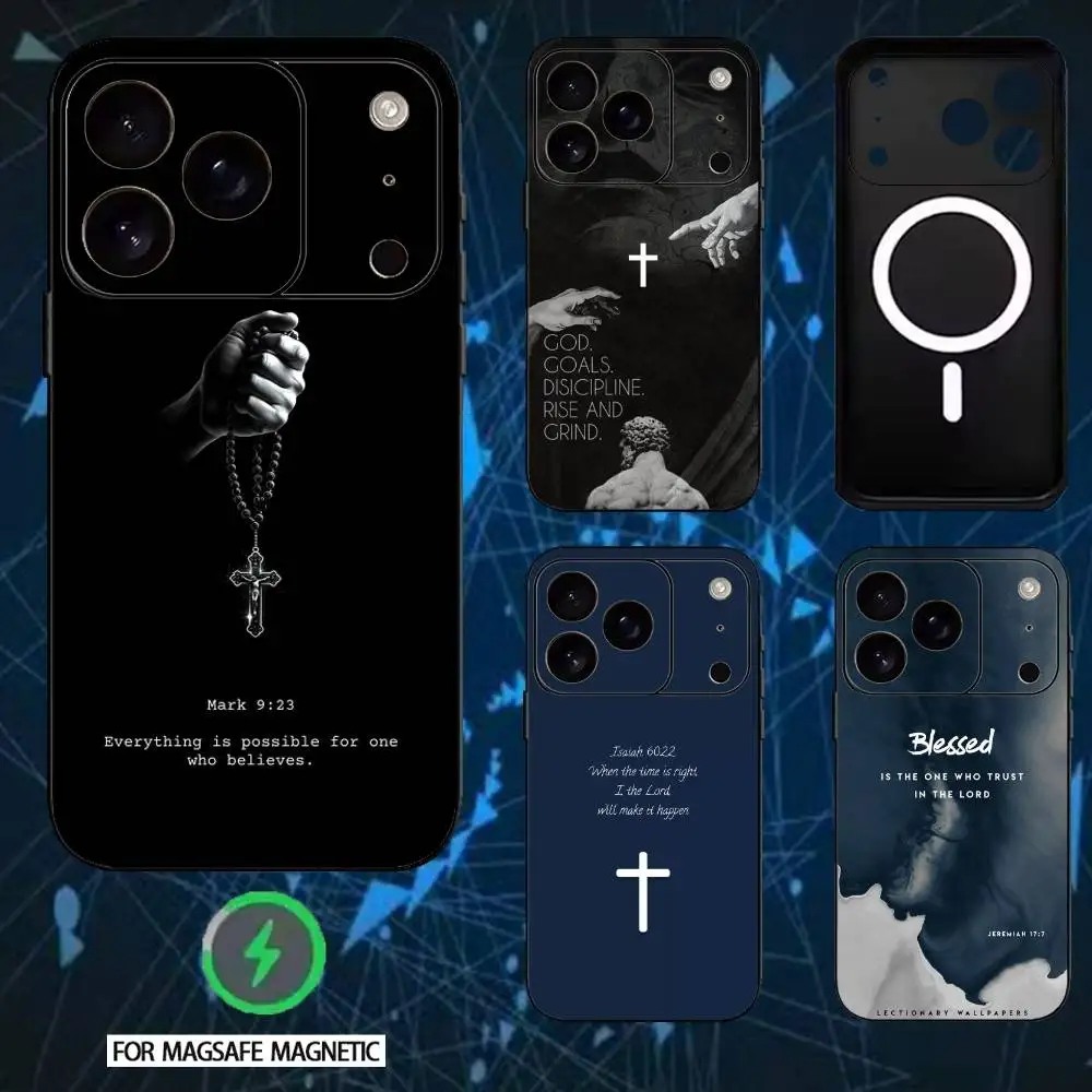 

Gods Plan Jesus Bible Verse Phone Case For iPhone 17/16/15/14/13/12/Plus/Pro/Max for Magnetic Wireless Charging
