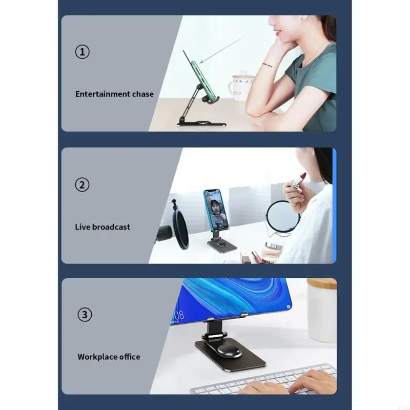 Máy tính bảng điện thoại có thể gập F3MA hỗ trợ giá đỡ điện thoại động giá đỡ điện thoại động