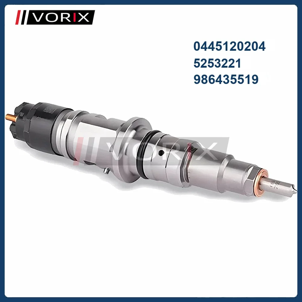 

0445120204 5253221 986435519 Common Rail Diesel Fuel Injector for CUMMINS DODGE