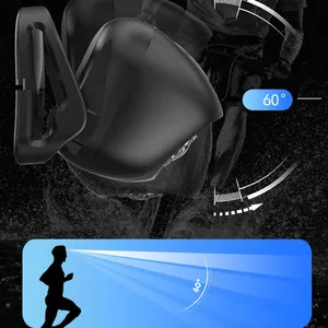 500 lümen usb şarj edilebilir kafa lambası dahili hareket sensörü parlak led lamba koşu, balıkçılık flaş kafa lambası, far sensörü, kızılötesi ışık 6 Büyük satış, el feneri, 500 lümen - no. 1