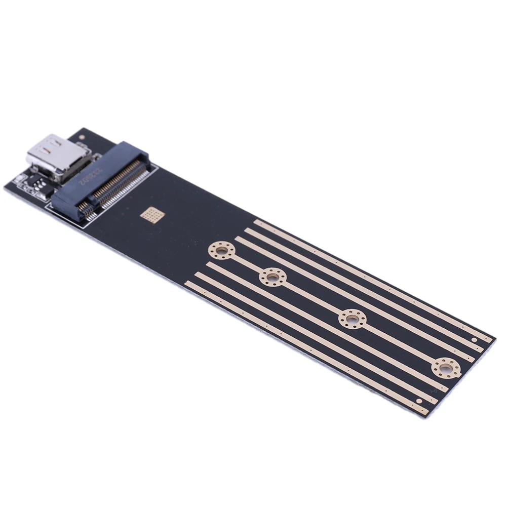 M.2 to USB 3.0 Type C Riser Board Converter NGFF B+M Key 6Gbps 10Gbps NVME Adapter Card for 2230 2240 2260 2280 M2 SSD