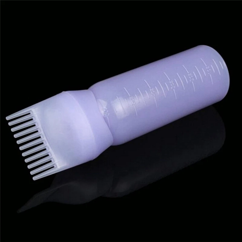 3x Färben Shampoo Flasche Ölkamm 120ml Haar werkzeuge Haar färbemittel Applikator Pinsel Flaschen Styling-Tool Haarfärbung