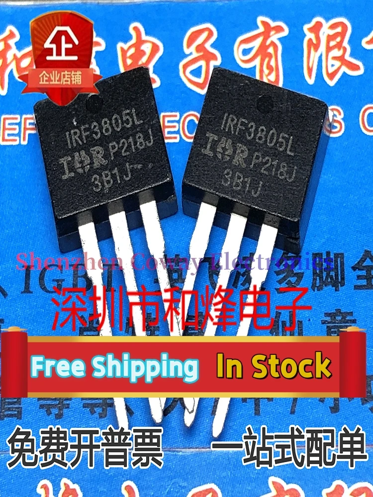 

10PCS-30PCS IRF3805L TO-262 MOS In Stock Fast Shipping