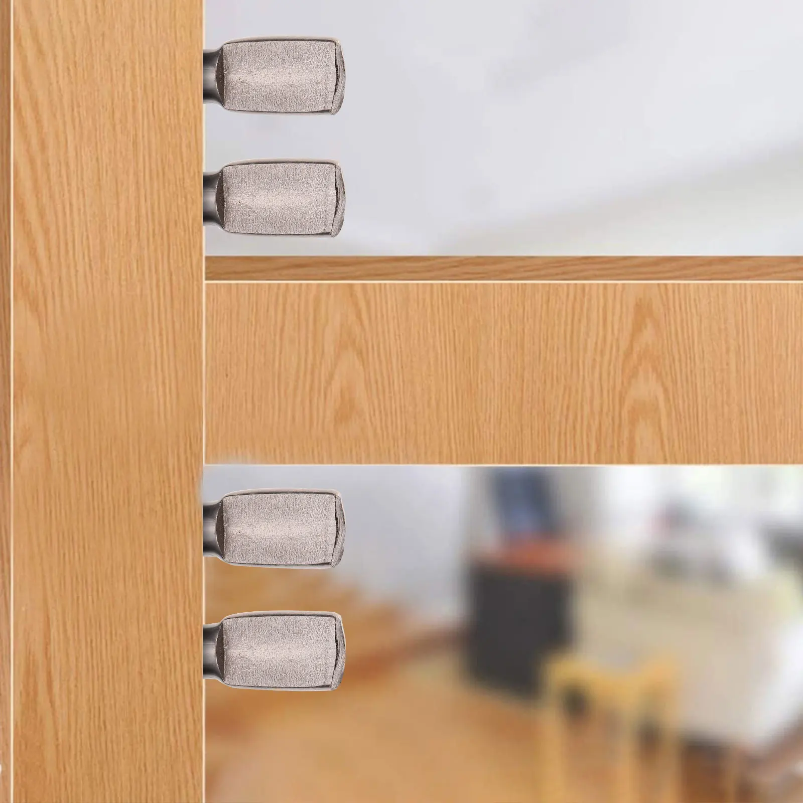 

100pcs Pegs Durable Movable Layer Support Fixing Pins Closet Bookcase Cabinet Corner Shelf Brackets Closet Partition Fixed Shelf