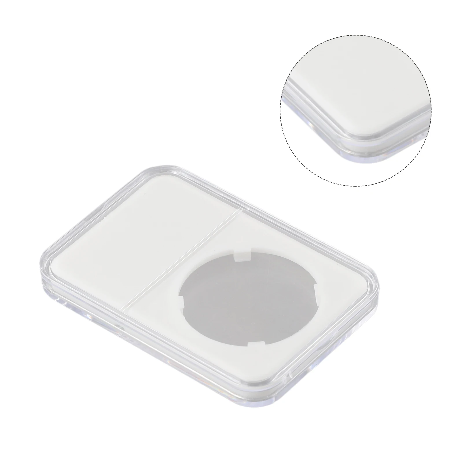 Collectibles Coin holder Plastic Accessories Container Display Protector Slab Transparent 1pc Practical Useful