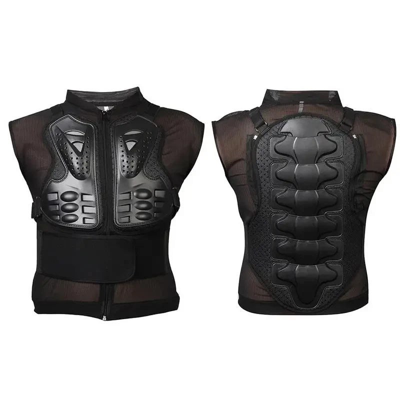 

1PCS Motorcycle Armor Breathable Riding Jacket Sleeveless Riding Chest Protector Off-road Riding Armor Vest Jacket Back Guard