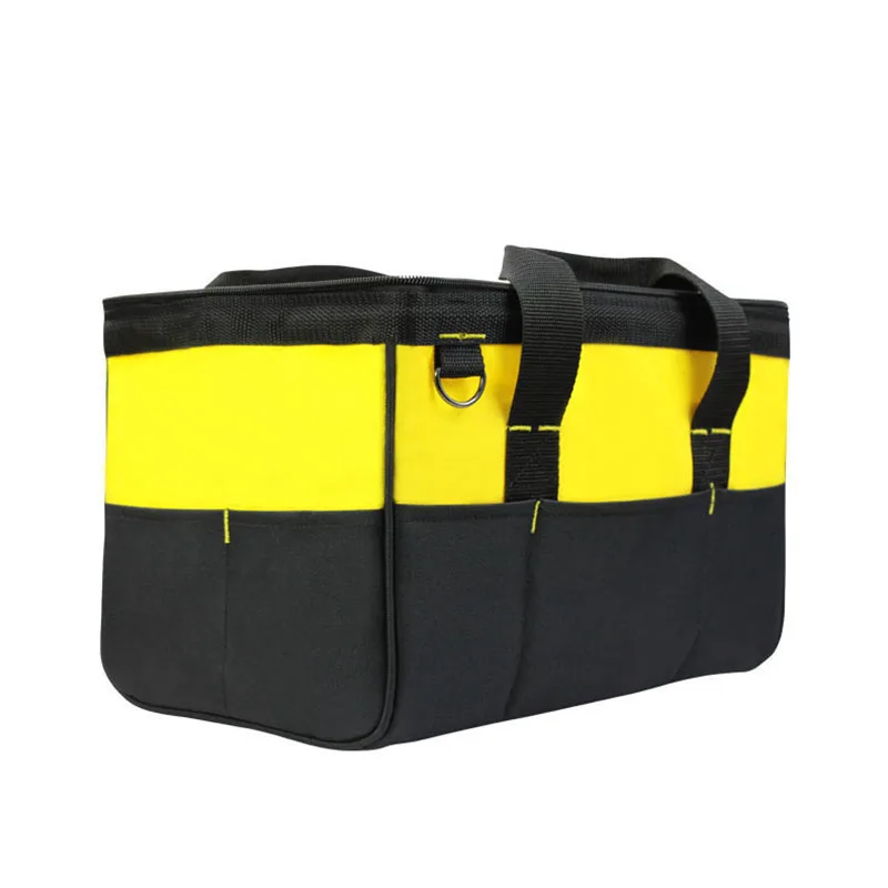 

Large Capacity Tool Storage Bag Multiple Pockets Tool Bag Repair Organizer Kit Metal Hardware Parts Multi-Function Handbag