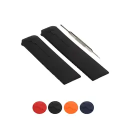 NEW 20mm Rubber Silicone Sports Watch Band Strap wirstband For Tissot T-Touch Z253 Z353