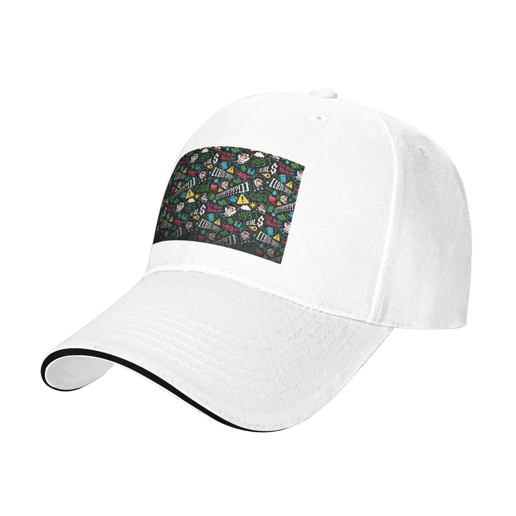 Deltarune SPAMTON G Cap Fashion Casual Baseball Caps Adjustable Hat Hip Hop Summer Unisex Baseball Hats Customizable