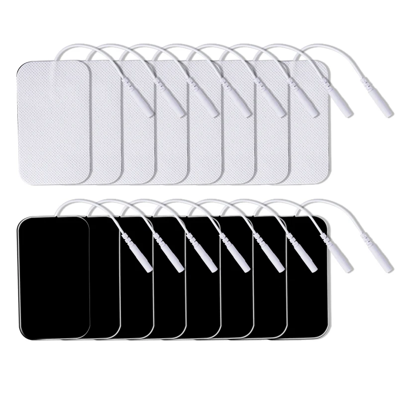 10/20Pcs Self Adhesive 5x9cm Tens Electrode Pads Gel Reusable Massage Electrodes Parch for Pulse Massager EMS Muscle Stimulator