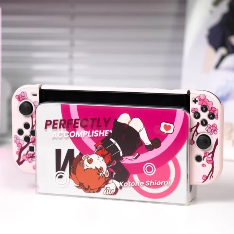 Funda protectora Shiomi Switch 2 Persona 3 Kotone, cubierta suave de Tpu para Switch Oled Lite, diseño personalizado antiarañazos