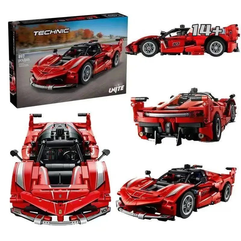 

Набор строительных блоков в классическом стиле Disney Innovative 42212 Ferrari FXX, украшение для дома, рождественский подарок для мальчиков и девочек