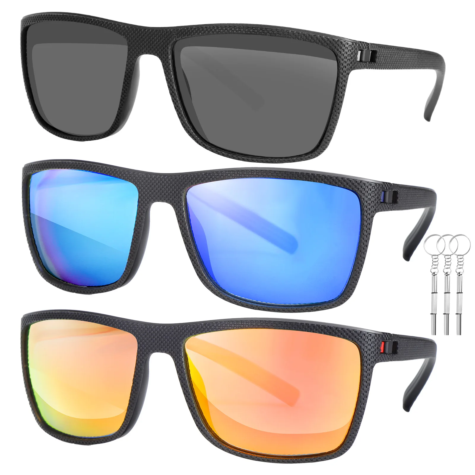 

Солнцезащитные очки UVA UVB Защита от солнца Синий свет Блокирующие солнцезащитные очки для вождения Легкие модные