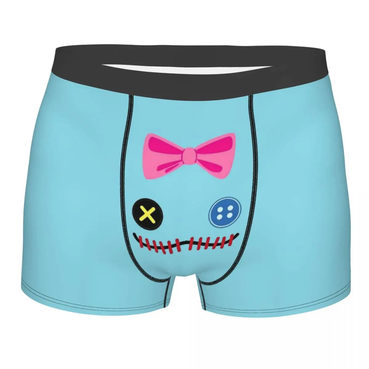 

Нижнее белье в стиле аниме на заказ, мужские дышащие трусы-боксеры, шорты, мягкие трусы для Homme