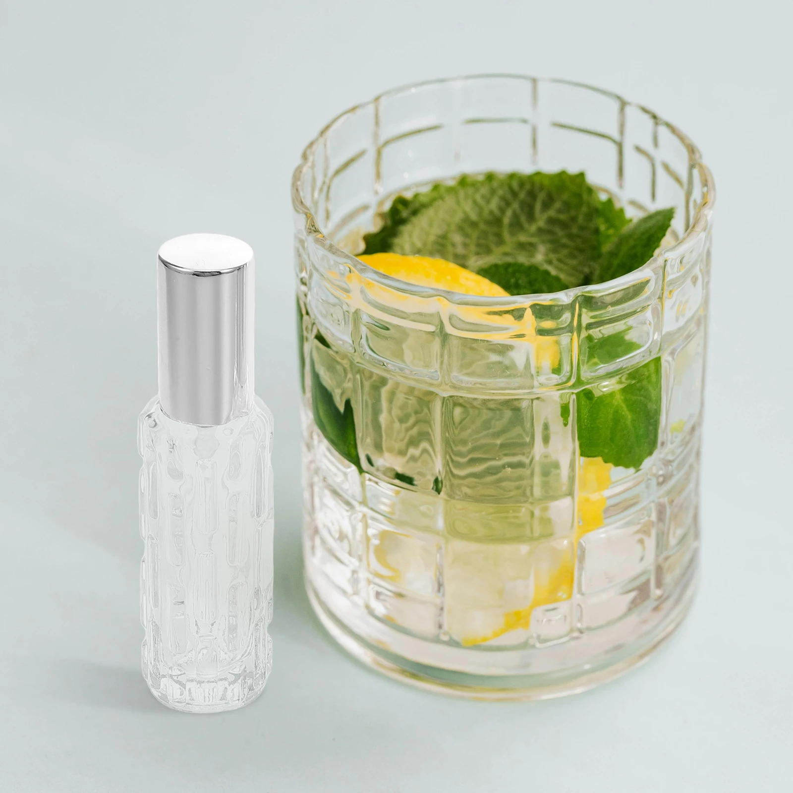 

4Pcs Cocktail Bitters Bottle Glass Sprayer Transparent Small Spray Bottle Absinthe Dispenser Barware Accessories Home Bar Ktv