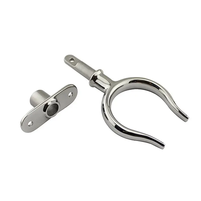 ABXN-Deck Mounting Rowlock Oarlock Marine Grade For Boat Yacht Hardware