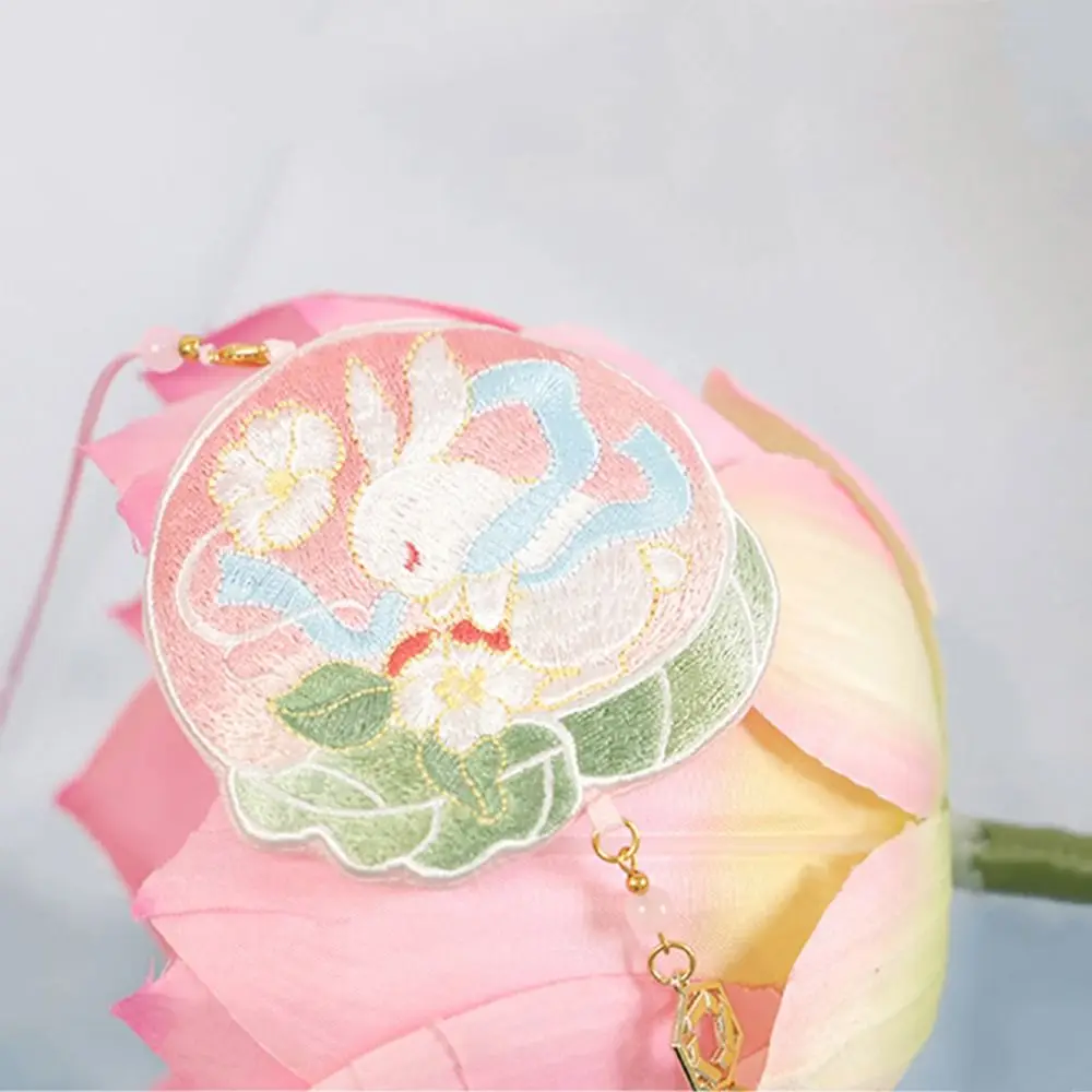 Фестиваль середины осени с героями мультфильмов, сумка-саше, портативный саше в китайском стиле, подвеска, ожерелье, вышитая сумка для благословения ручной работы