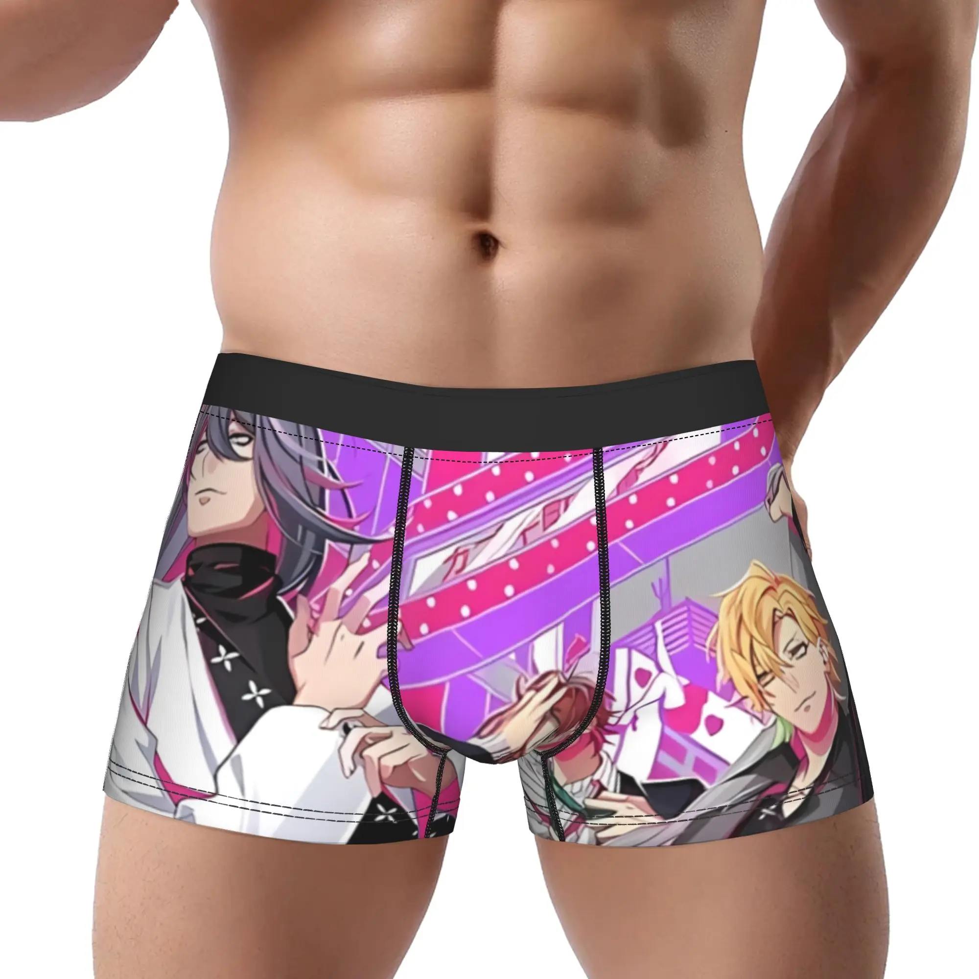

Matenro Before The 2Nd D.R Hypnosis Mic Underpants Homme Panties Man Underwear Comfortable Shorts Boxer Briefs