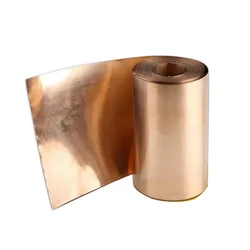 Beryllium Bronze Copper Alloy Foil Sheet Plate