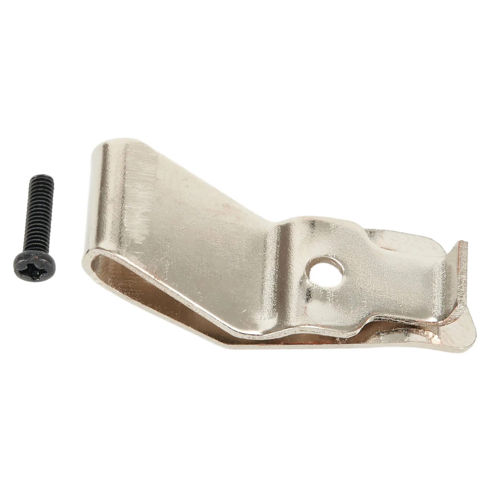 Metal Belt Hook Clip with Screw Part 42700495 for Power Tool Handles Compatible with Drills Drivers and Wrenches