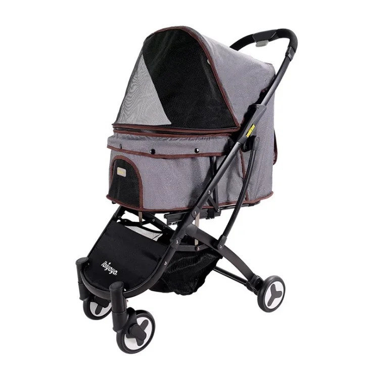 a for2019 Hot Selling 3 Wheels Wholesale Luxury Pet Dog Stroller