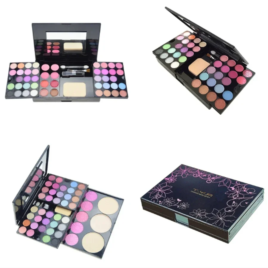 Makeup Kit Full Set for Girl Multi-functional All in One Box 54 Color Face PowderLip Eyeshadow Highlighter Brush Make Up Palette