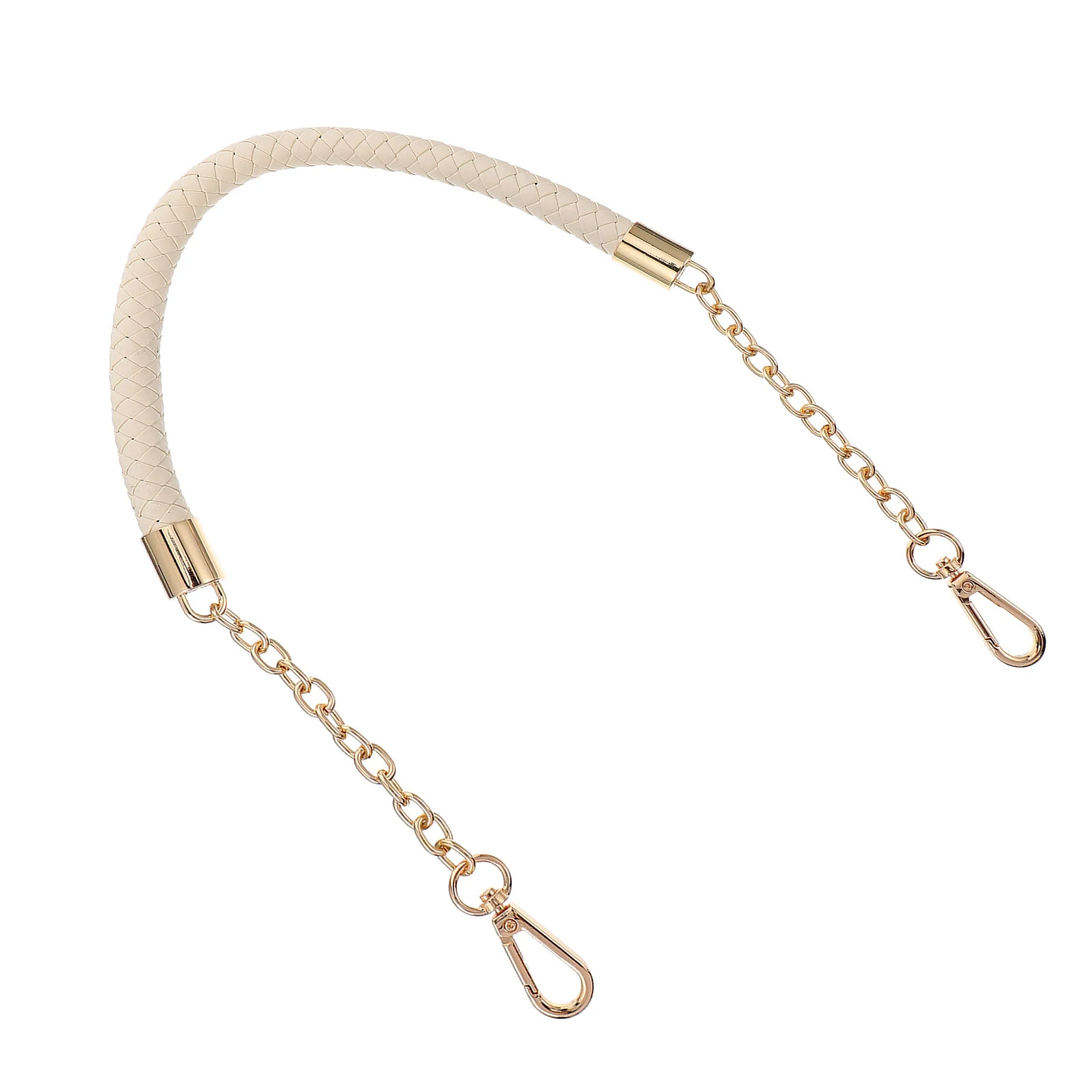 

Tape Small Black Bag Chain for Strap Straps Foldable Shopping DIY Pouch Tote Accessory Weaving with Accessories Miss