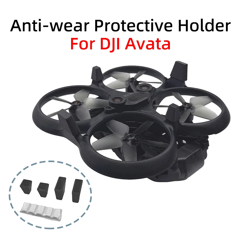 For DJI Avata Drone Foot Pad Anti-wear Protective Holder Support Leg Increased Height Landing Gear Bracket Protector Accessories