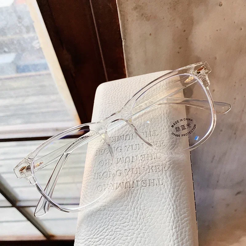 جديد خمر إطار نظارات الكمبيوتر الشفاف النساء الرجال مكافحة الضوء الأزرق نظارات حجب النظارات البصرية نظارات очки