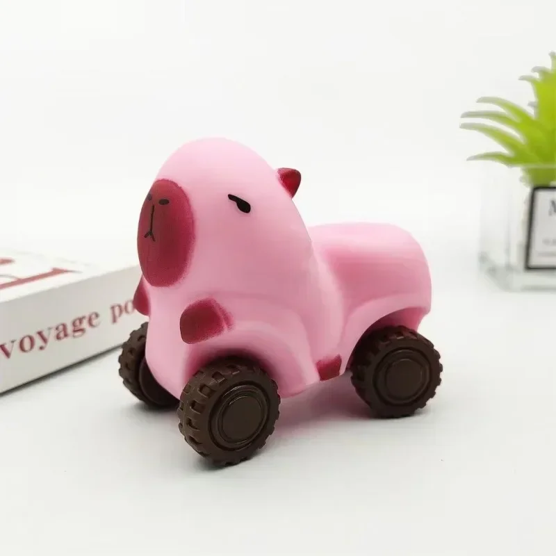 

Милая миниатюрная игрушка-капибара, мультяшное животное, украшение из смолы, микропейзаж, настольные аксессуары для украшения, ремесла, подарки для детей